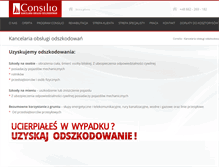 Tablet Screenshot of e-consilio.pl